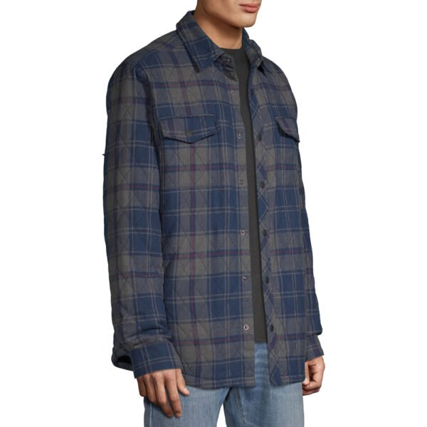 Full Sleeve Solid Men Denim Jacket - Image 3